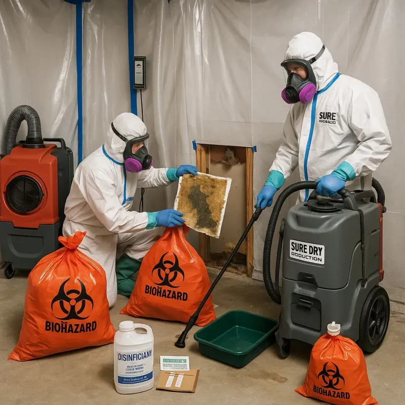 Contaminated Water Handling Protocols process in Harrisville, MI