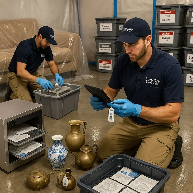 Content Protection and Restoration process in Harrisville, MI